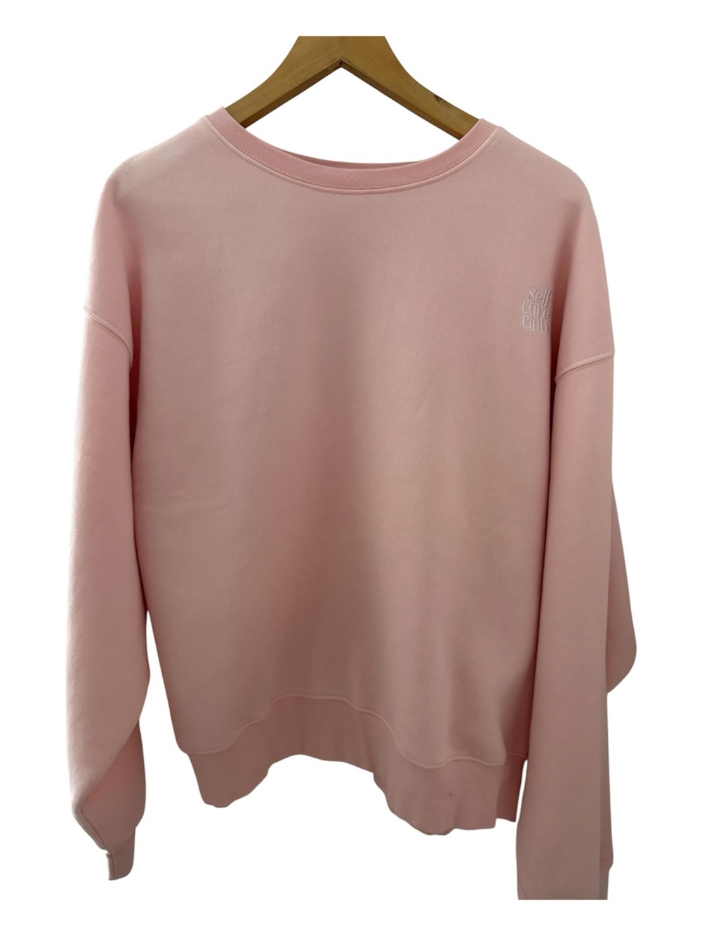 BRUNETTE THE LABEL X MIDNIGHT PALOMA Pink Sweatshirt Self Care Club
